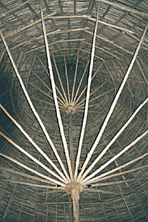 Inside Indigenous Costa Rican Tipi